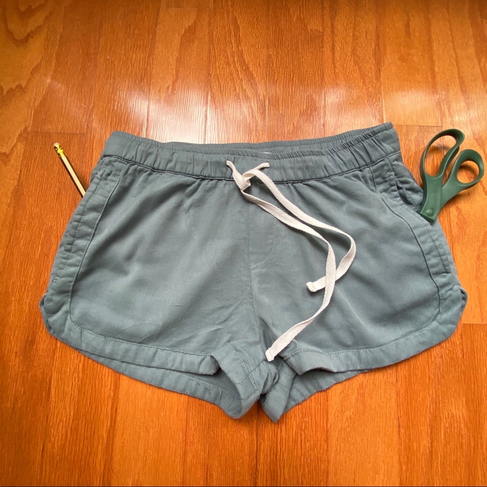 Roxy blue gray cotton shorts